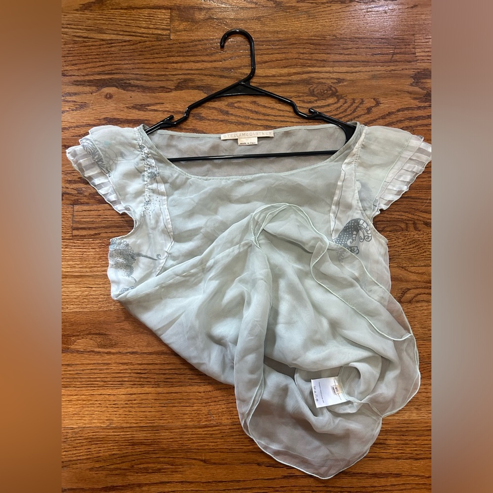 Stella McCartney Silk Made in Italy Blouse